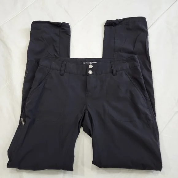 Columbia Size 4 Omnishield Black Convertible Pants - Picture 3 of 9